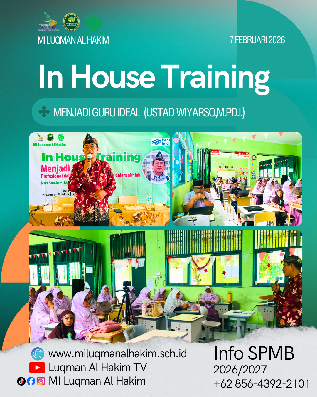 IHT Menjadi Guru Ideal “Profesional dalam Kompetensi, Teladan dalam Akhlak”